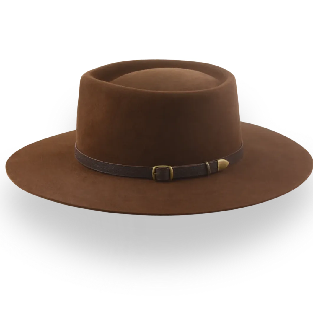 Brown Cowboy Hat for Fans of Clint Eastwood's Style | The Drifter - Agnoulita Hats 2