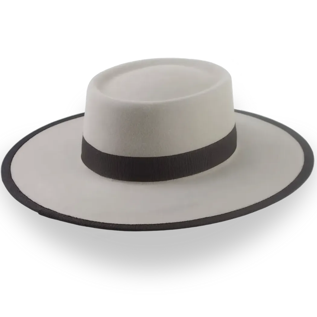 Beige Vaquero Cowboy Hat in Durable Fur Felt | The Buckaroo - Agnoulita Hats 4