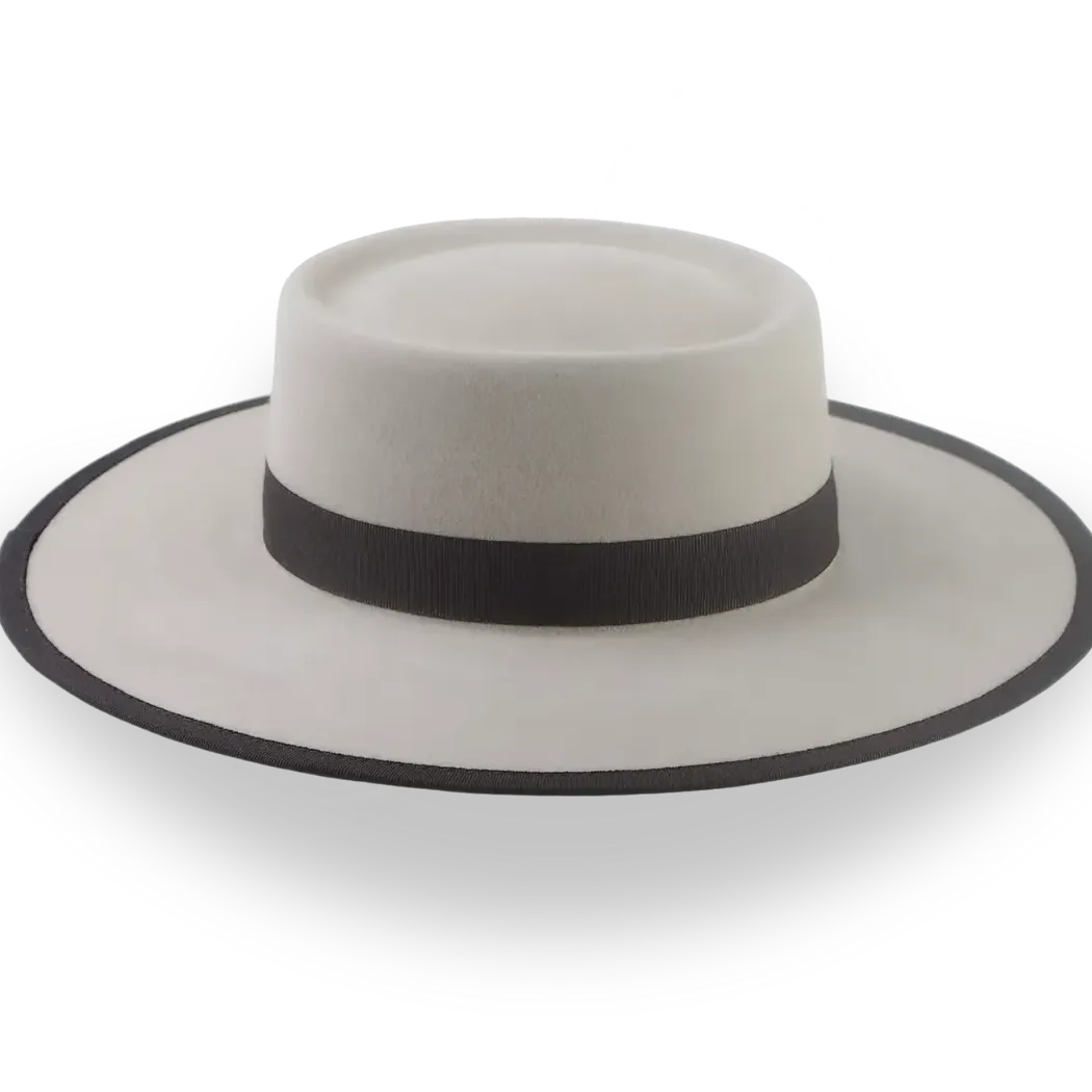 Beige Vaquero Cowboy Hat in Durable Fur Felt | The Buckaroo - Agnoulita Hats 5