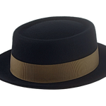 The ANTICO | Agnoulita Custom Handmade Hats Agnoulita Hats 4 | Black, Porkpie, Telescope