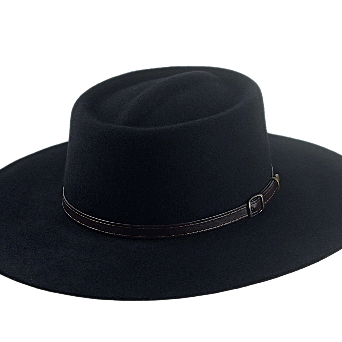 Breite Krempe Westen Cowboy HutGambler Agnoulita Hüte