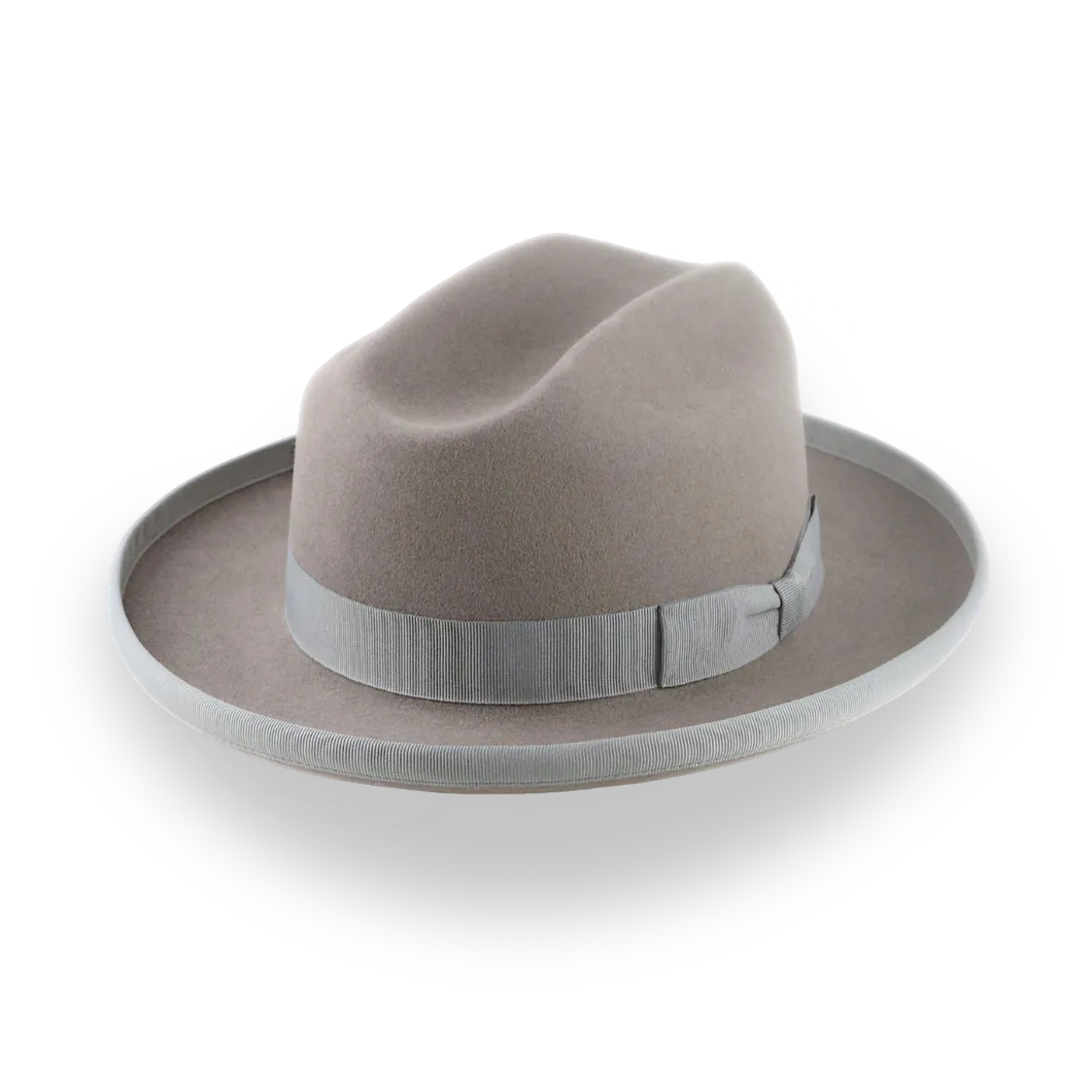 Cattleman Felt Fedora Hat for Men With Custom Fit | The Globetrotter - Agnoulita Hats 1
