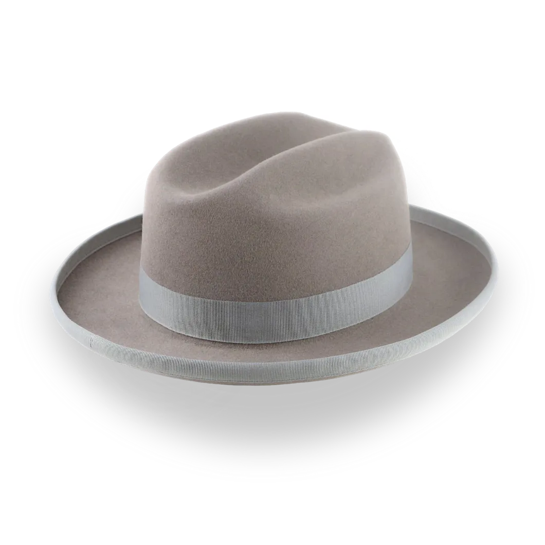 Cattleman Felt Fedora Hat for Men With Custom Fit | The Globetrotter - Agnoulita Hats 4
