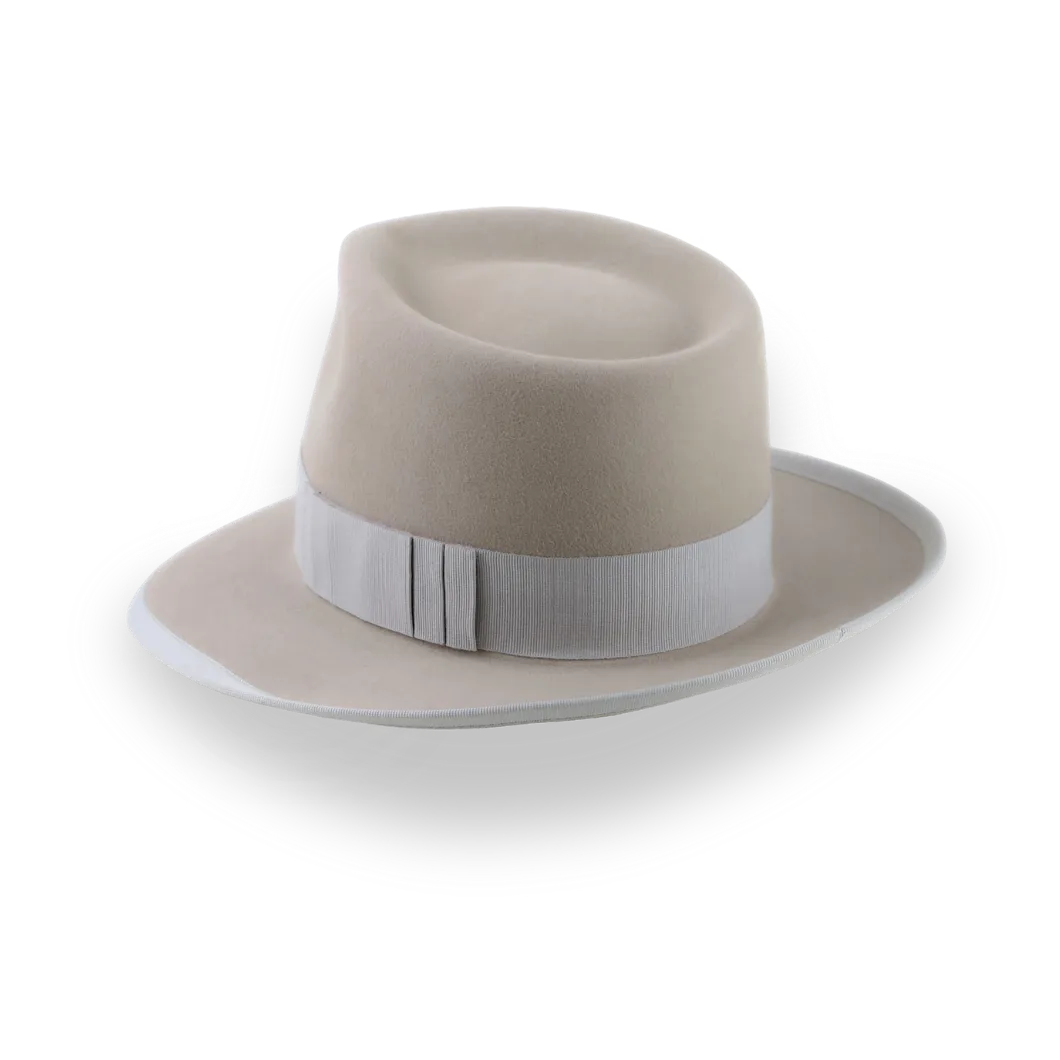 Classic Fedora Hat for Men with 1920s Style | The Pandamator - Agnoulita Hats 3