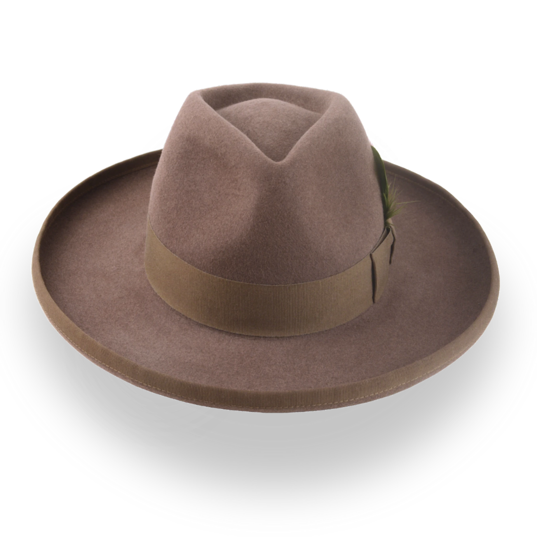 Custom Wide Brim Fedora Hat in Johnny Depp Style | The Franco - Agnoulita Hats 6