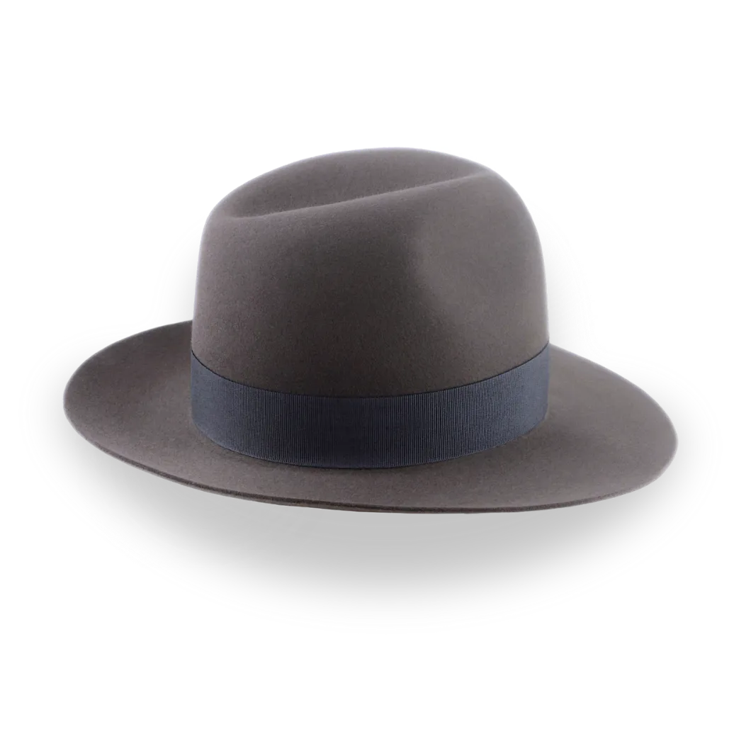 Customizable Indiana Jones Fedora in Caribou Grey | The Pulsar - Agnoulita Hats 5