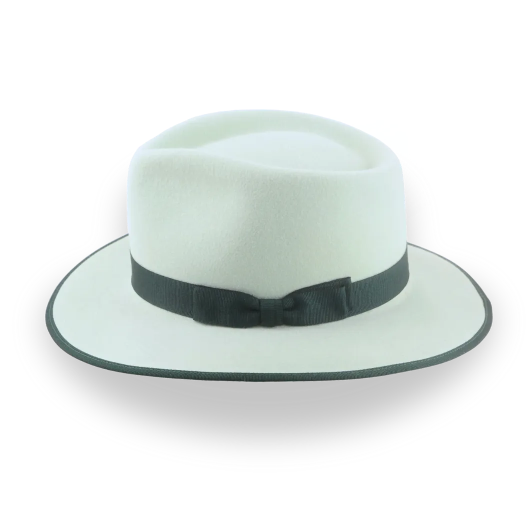 Customizable Mint Green Fedora Hat for Unique Style | The Equinox - Agnoulita Hats 2