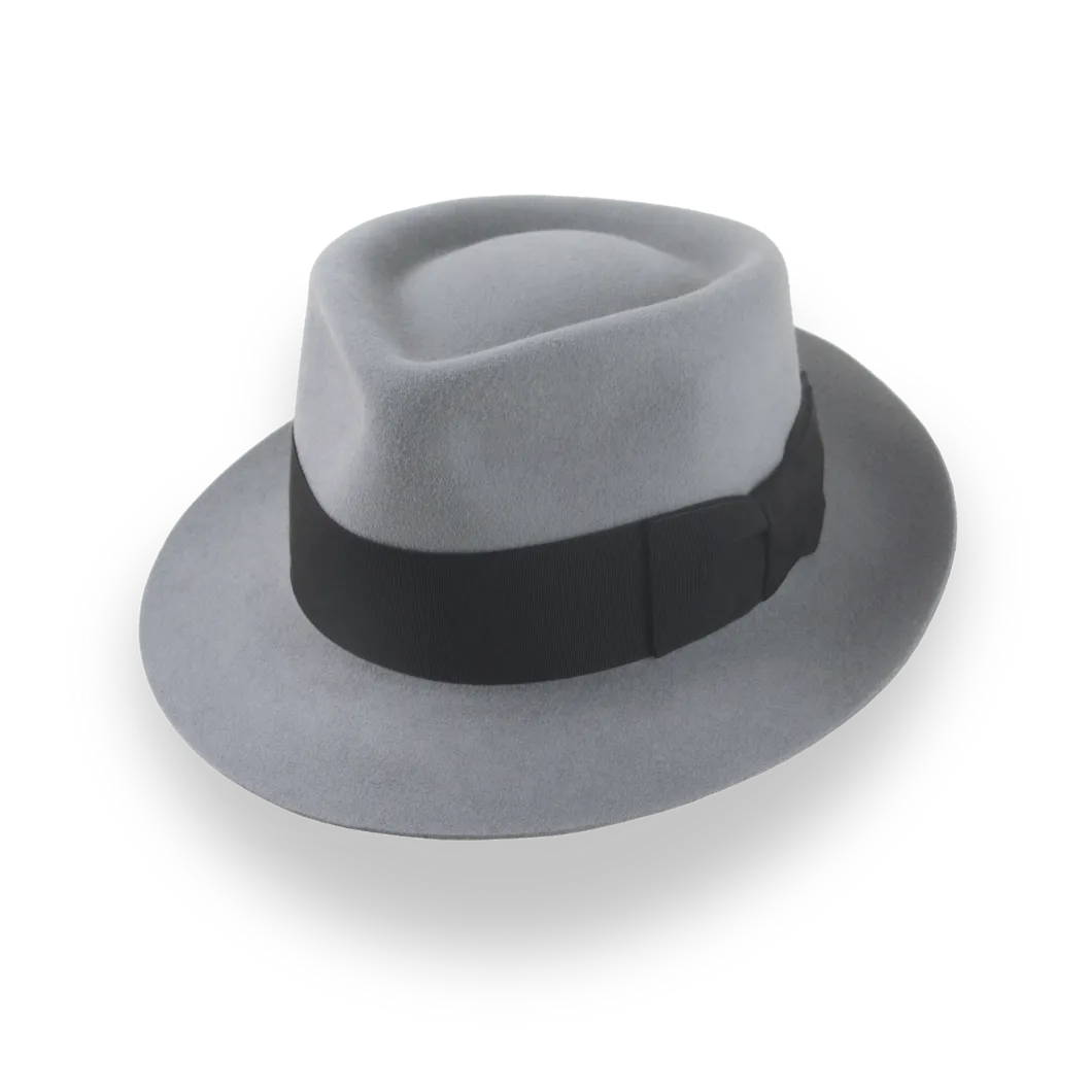 Handcrafted Casablanca Fedora with Film Noir Aesthetic | The Rick's Reserve - Agnoulita Hats 1
