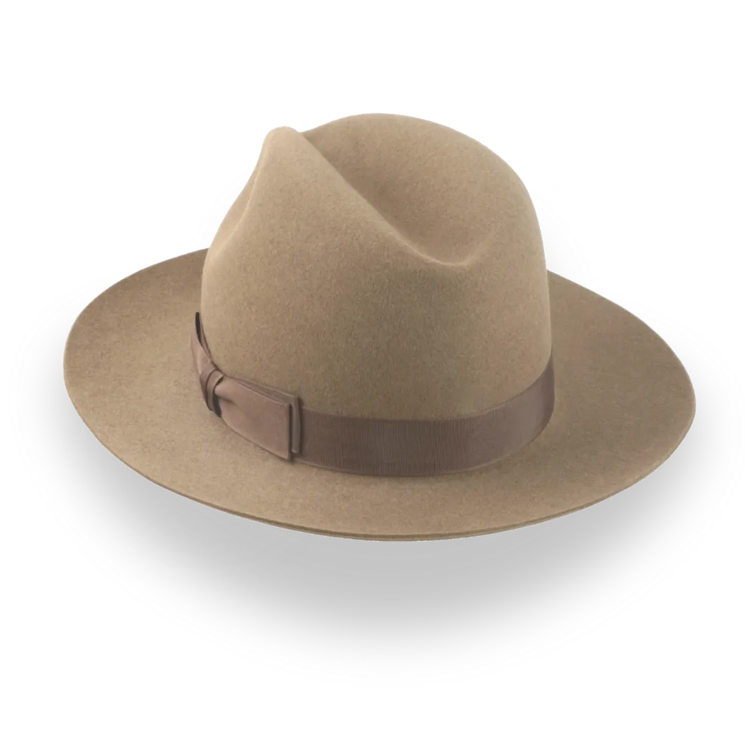 Handcrafted Classic Fedora Hat for Men | The Brando - Agnoulita Hats 3