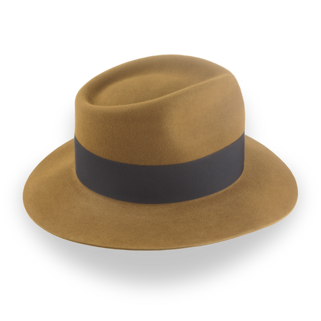 Iconic Bogart Fedora Hat with Custom Fit | The Falcon - Agnoulita Hats 5