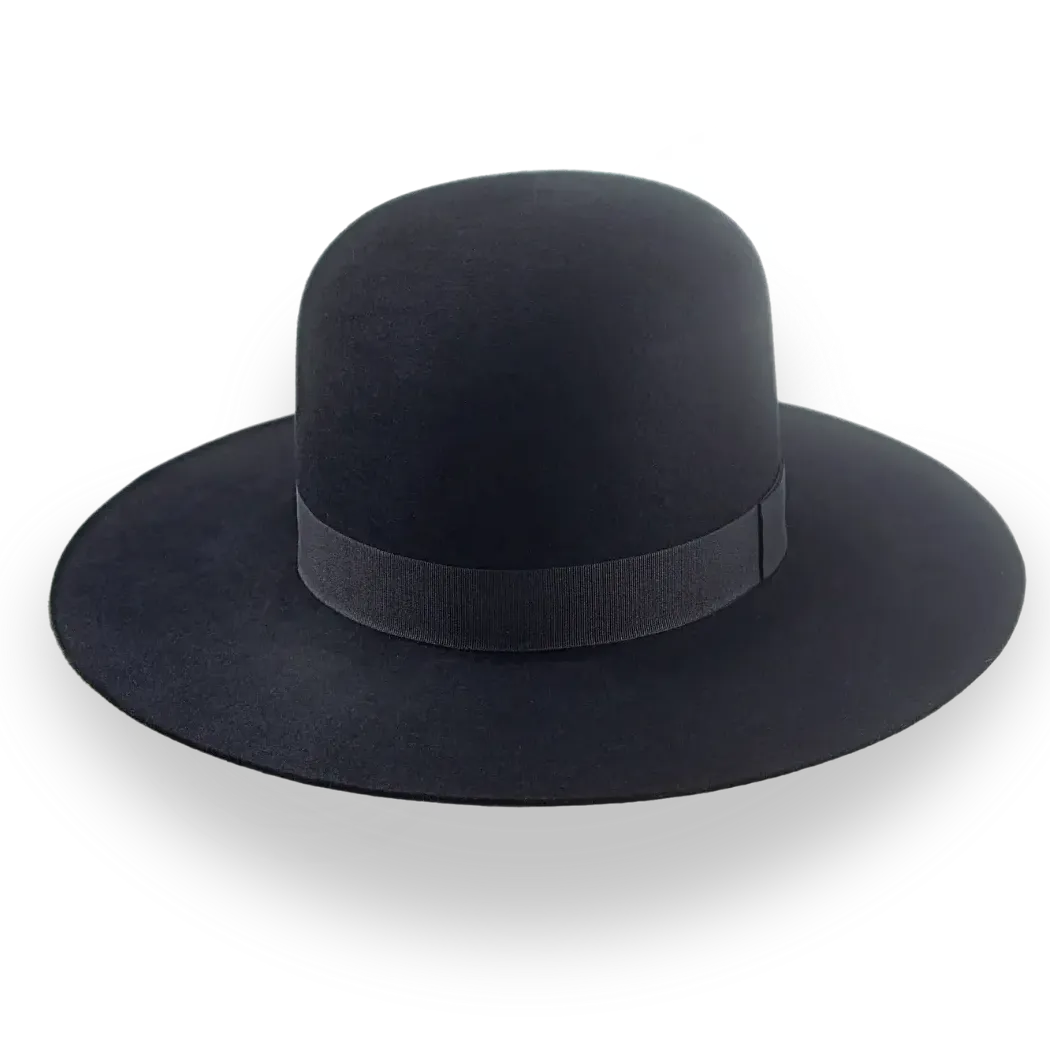 Indian Style Round Top Cowboy Hat | The Billy J - Agnoulita Hats 6