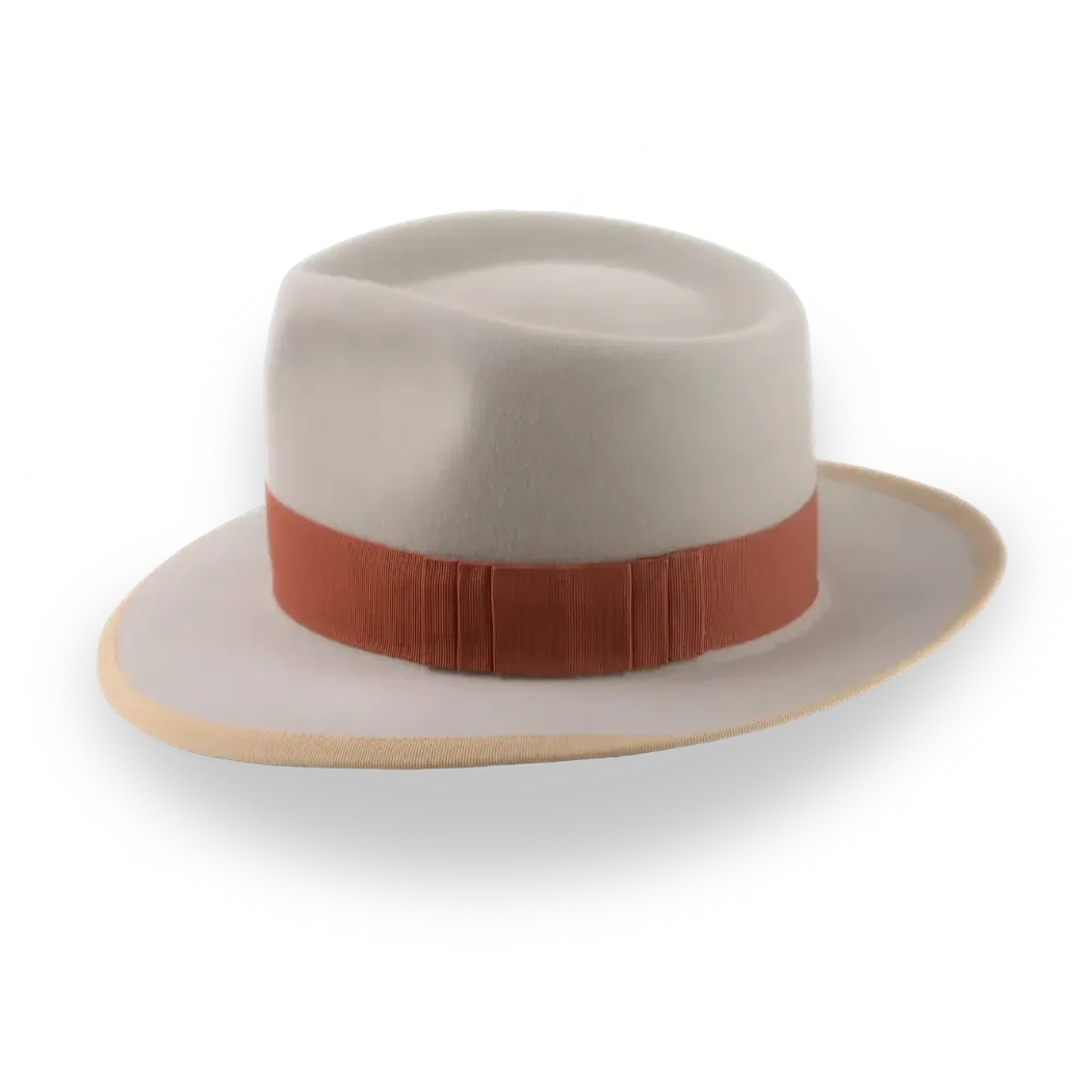 Mens Vintage Charm Fedora Hat with Shark-Gills Hatband | The Pandamator - Agnoulita Hats 2