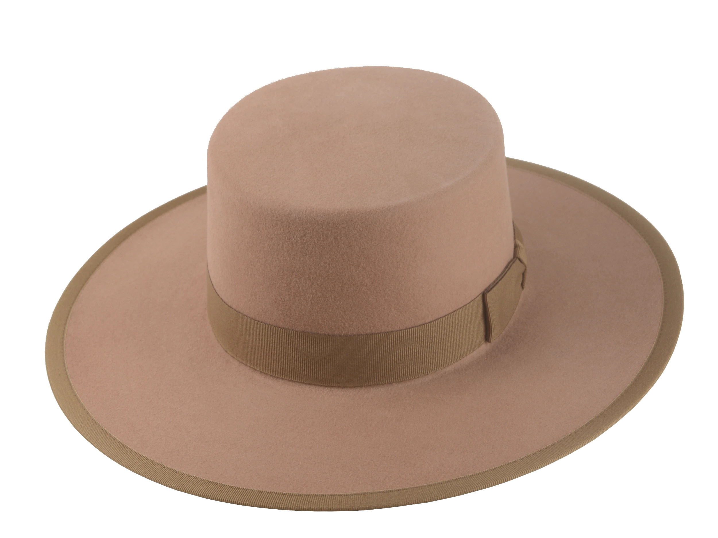 The Gaucho: Top-down view highlighting the hat's symmetrical design and craftsmanship | Agnoulita Hats