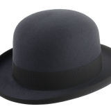 Artisanal craftsmanship evident in the meticulous stitching and design details of the Jubilee bowler hat.