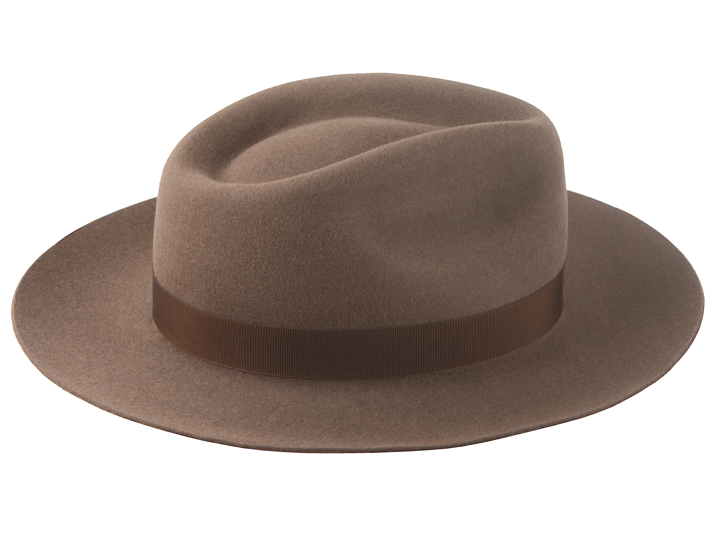 The Pathfinder: Detailed view highlighting the raw-edge snap brim | Agnoulita Hats