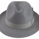 Overhead view of the Phoenix Fedora showcasing the full silhouette, perfect for accessorizing any style.