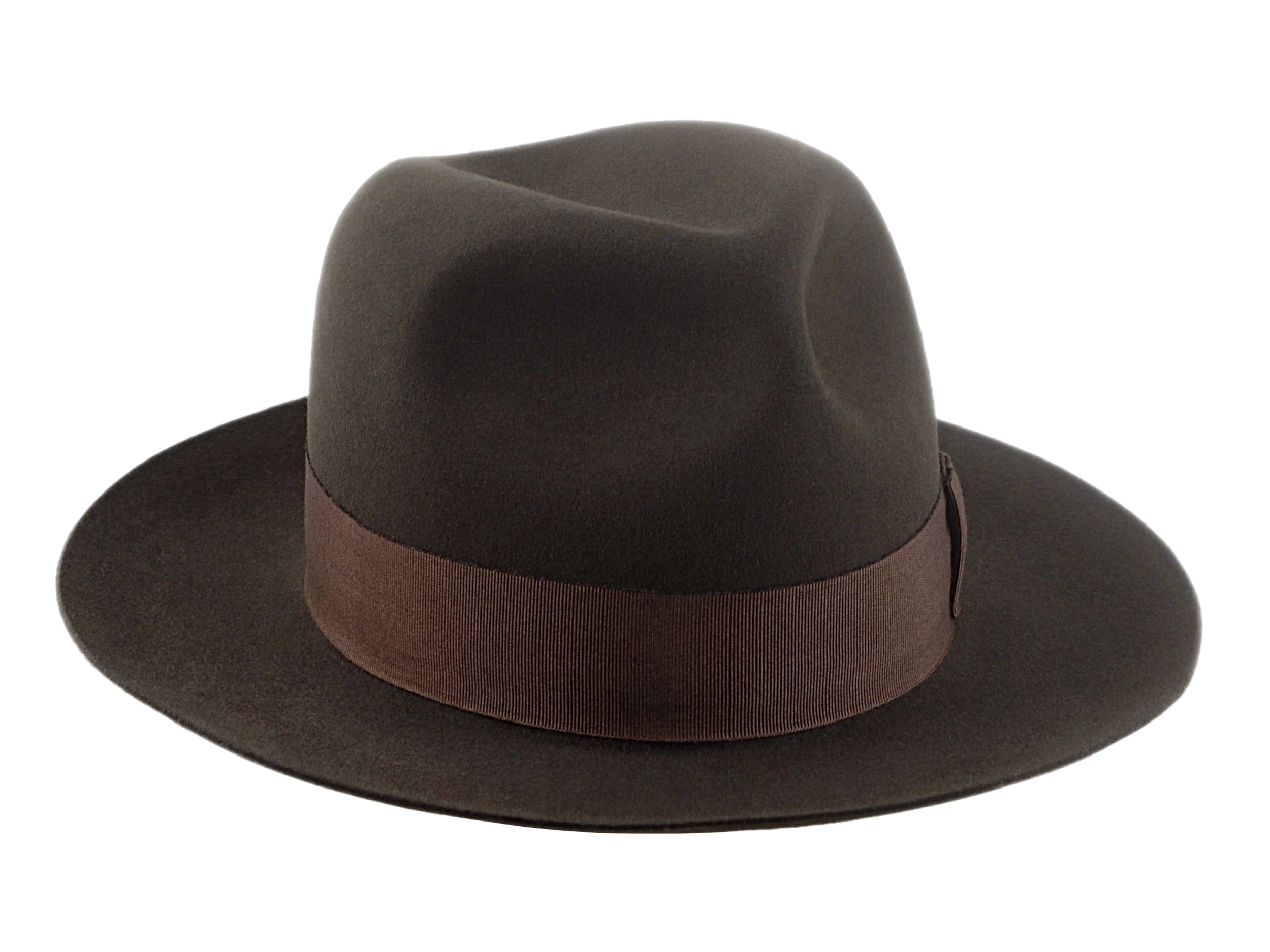 The Templar - Loden Green Beaver Fur Felt Indiana Jones Style Adventuring Poet Hat | Agnoulita Quality Custom Hats 6