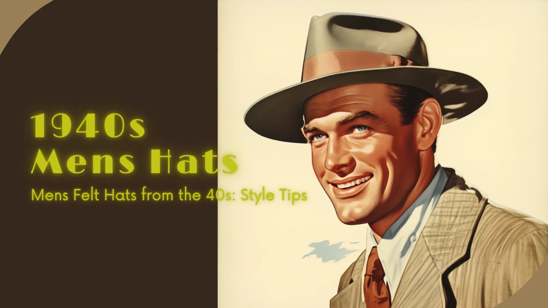 A Guide to 1940s Men s Hats and How to Wear Them Agnoulita Hats