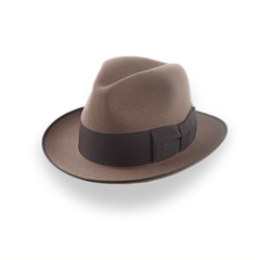 1930er Jahre Retro-Stil Pelz Filz Fedora Hut für Männer | The Dogal