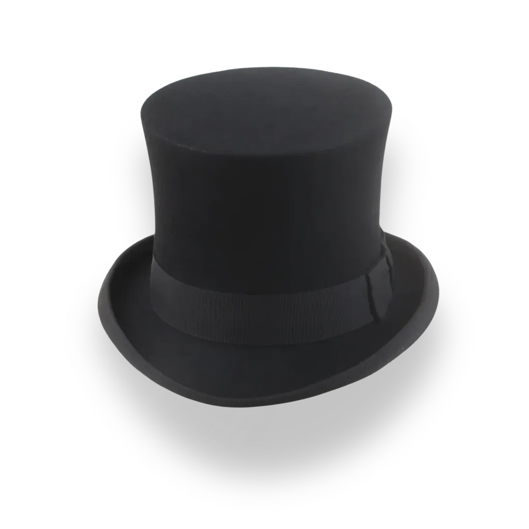 Classic Black Tall Top Hat for Men The Paragon Agnoulita Hats