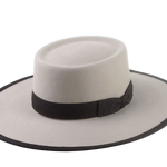Vaquero Crown Bolero | The BUCKAROO | Custom Handmade Hats Agnoulita Hats 1 | Beige, Rabbit fur felt, Telescope, Western Style