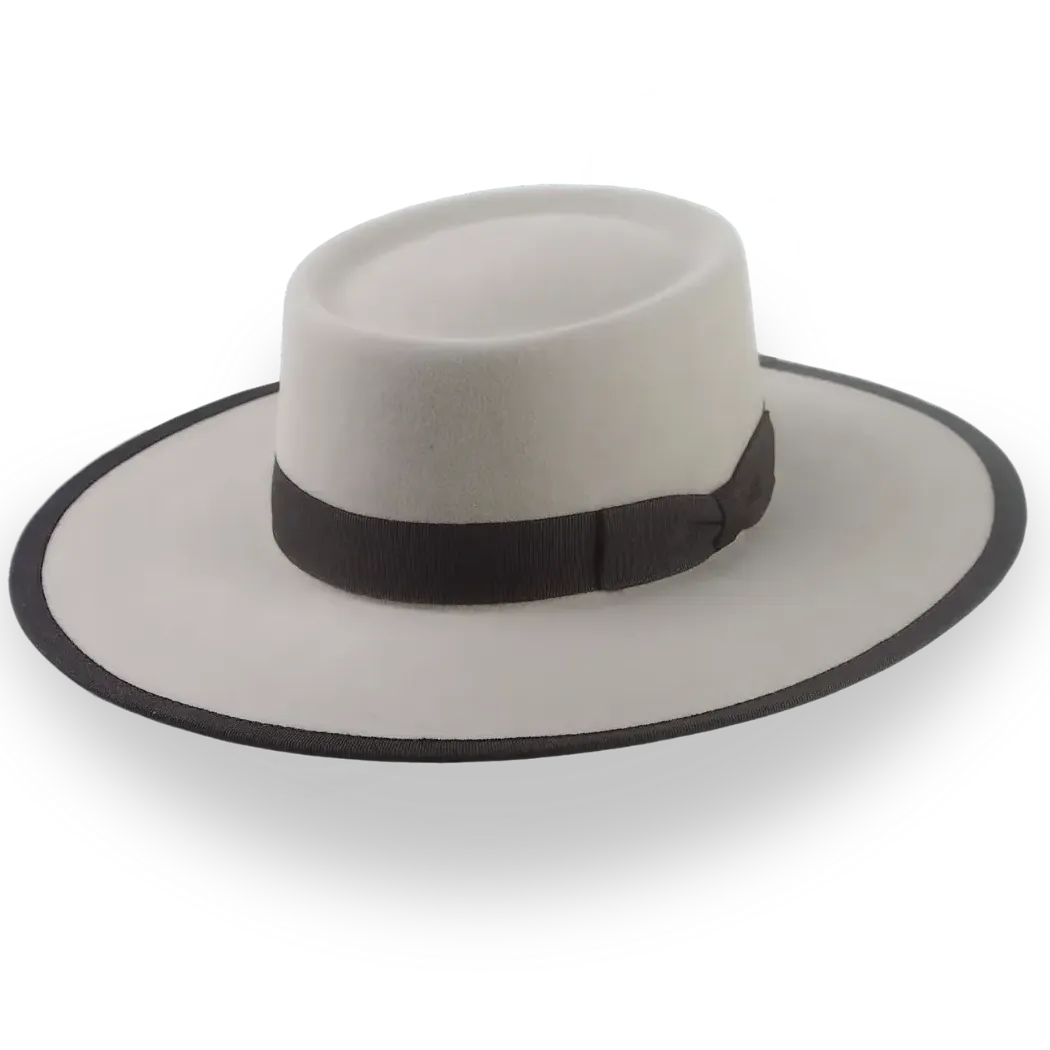 Beige Vaquero Cowboy Hat in Durable Fur Felt | The Buckaroo - Agnoulita Hats 1 