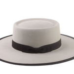 Vaquero Crown Bolero | The BUCKAROO | Custom Handmade Hats Agnoulita Hats 2 | Beige, Rabbit fur felt, Telescope, Western Style
