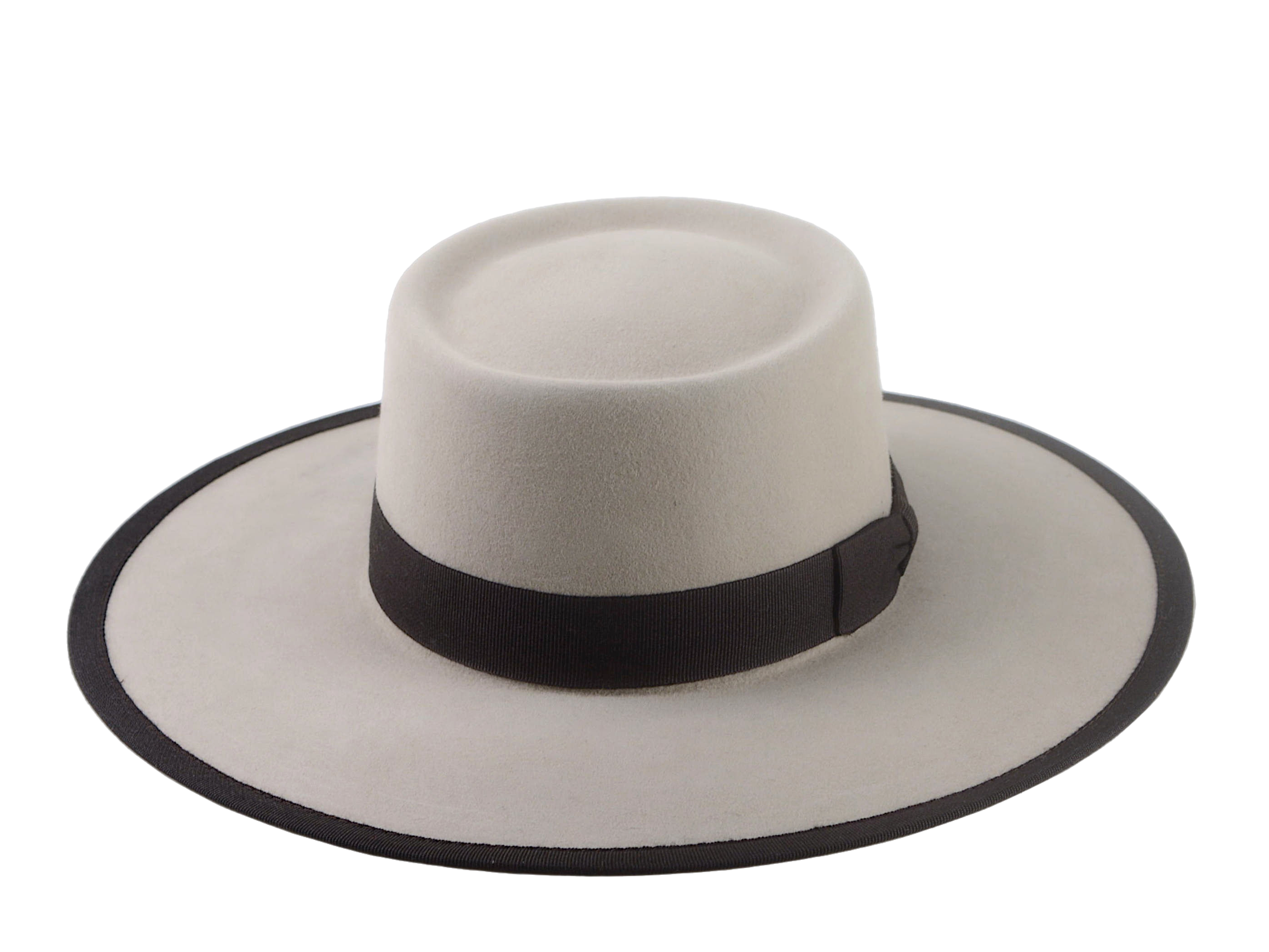 Vaquero Crown Bolero | The BUCKAROO | Custom Handmade Hats Agnoulita Hats 6 | Beige, Rabbit fur felt, Telescope, Western Style