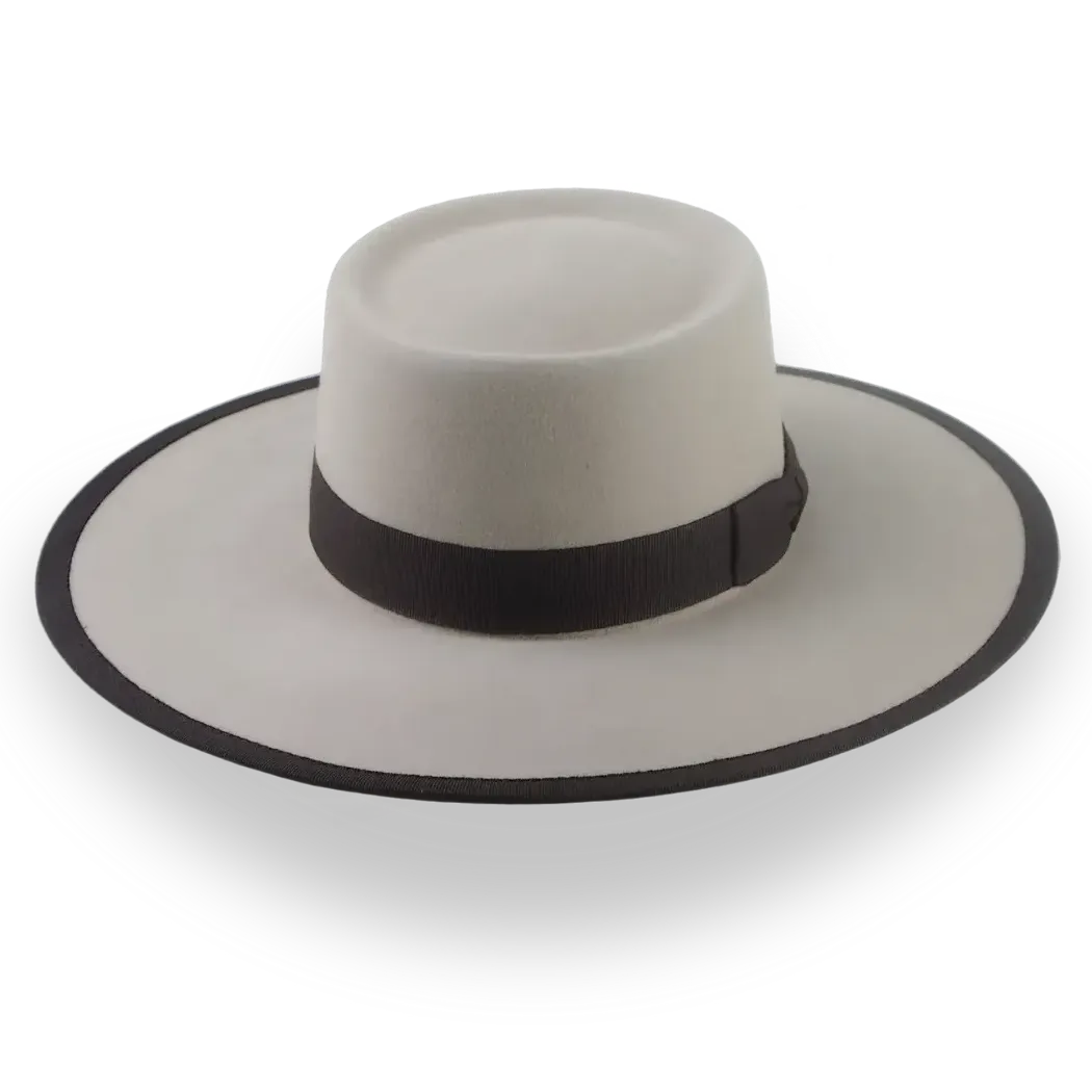 Beige Vaquero Cowboy Hat in Durable Fur Felt | The Buckaroo - Agnoulita Hats 6 