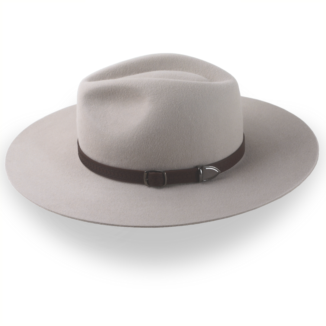 Flat bill cowboy hat on sale