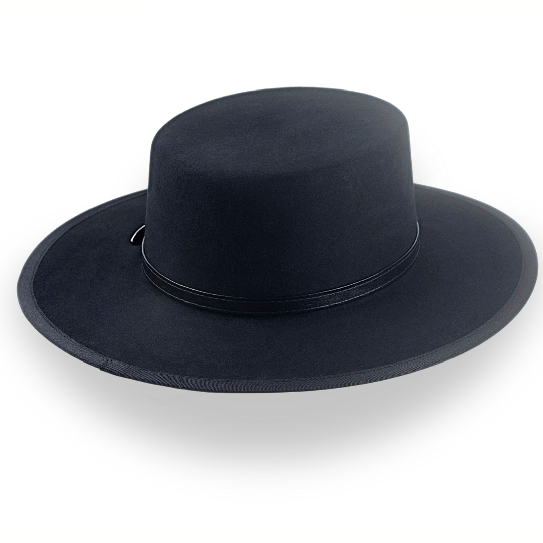 Western Flat Top Hat The Tycoon Agnoulita Hats