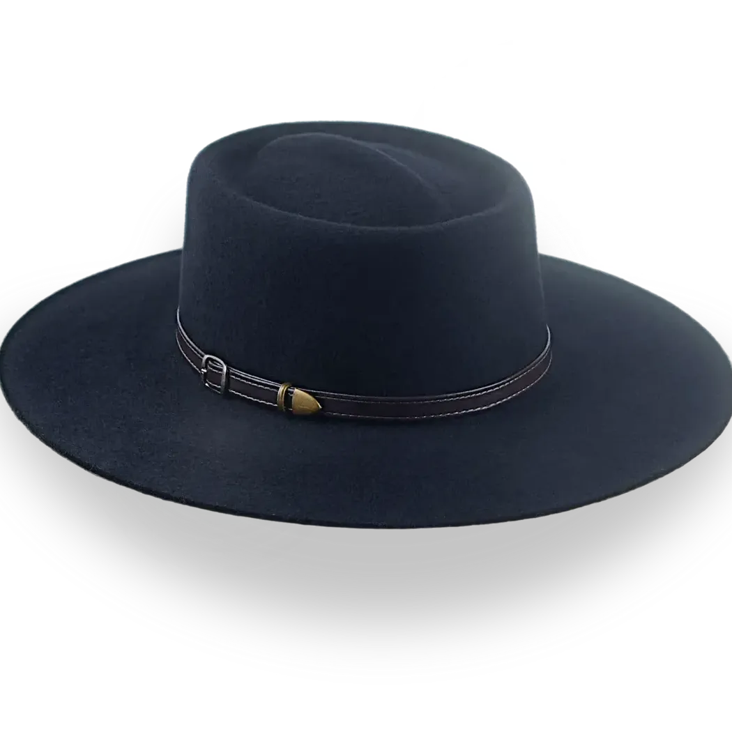 Breite Krempe Westen Cowboyhut Gambler Agnoulita Hats
