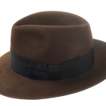 The Silkstone: Highlighting the 2-inch grosgrain ribbon hatband | Agnoulita Hats
