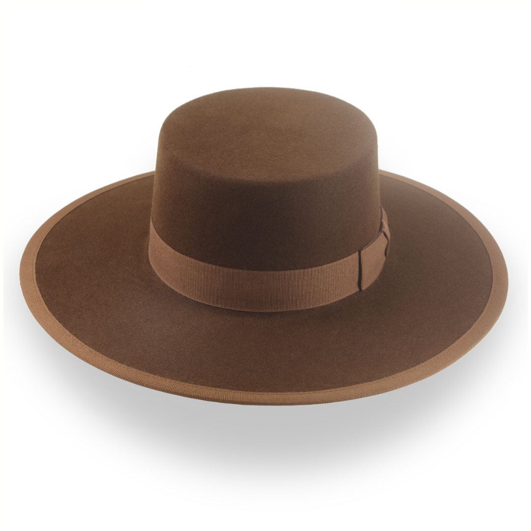 Flat crown hat sales