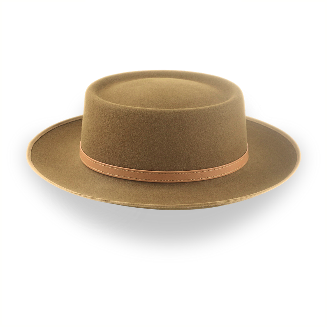 5 inch brim felt hat sales