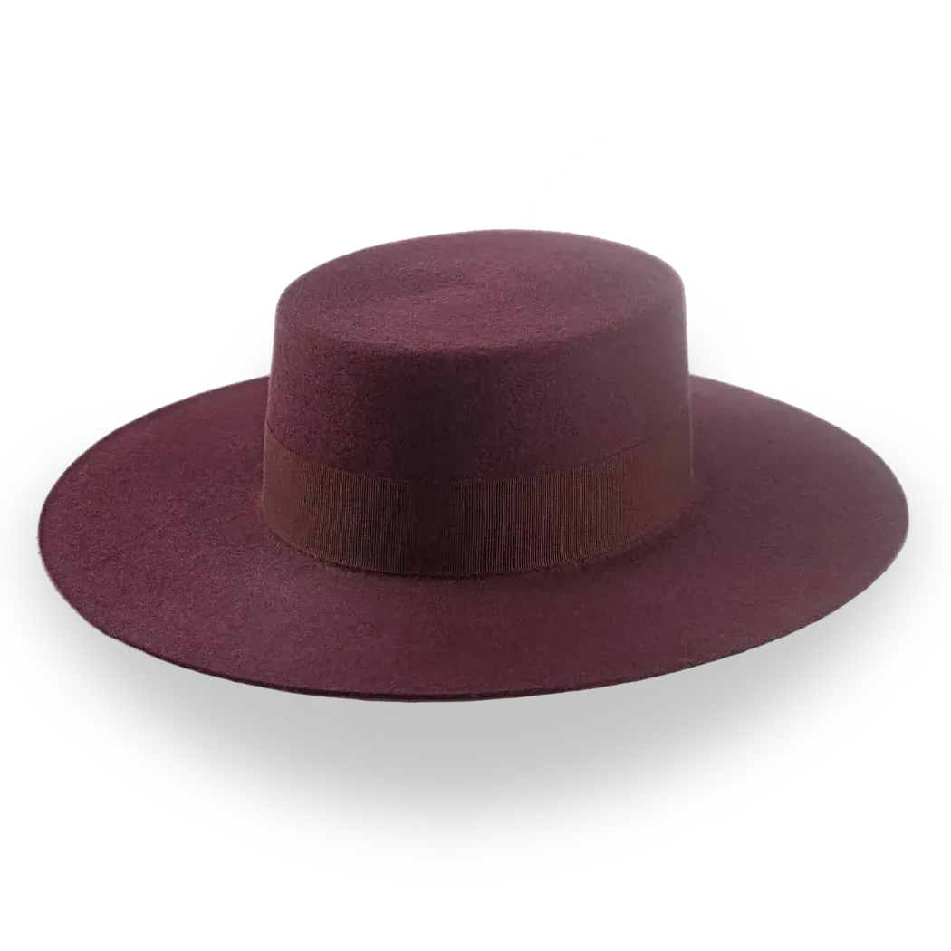 Burgundy fall hat on sale
