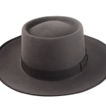 The Oppenheimer: Displaying the hat's perfect symmetry from a front angle | Agnoulita Hats