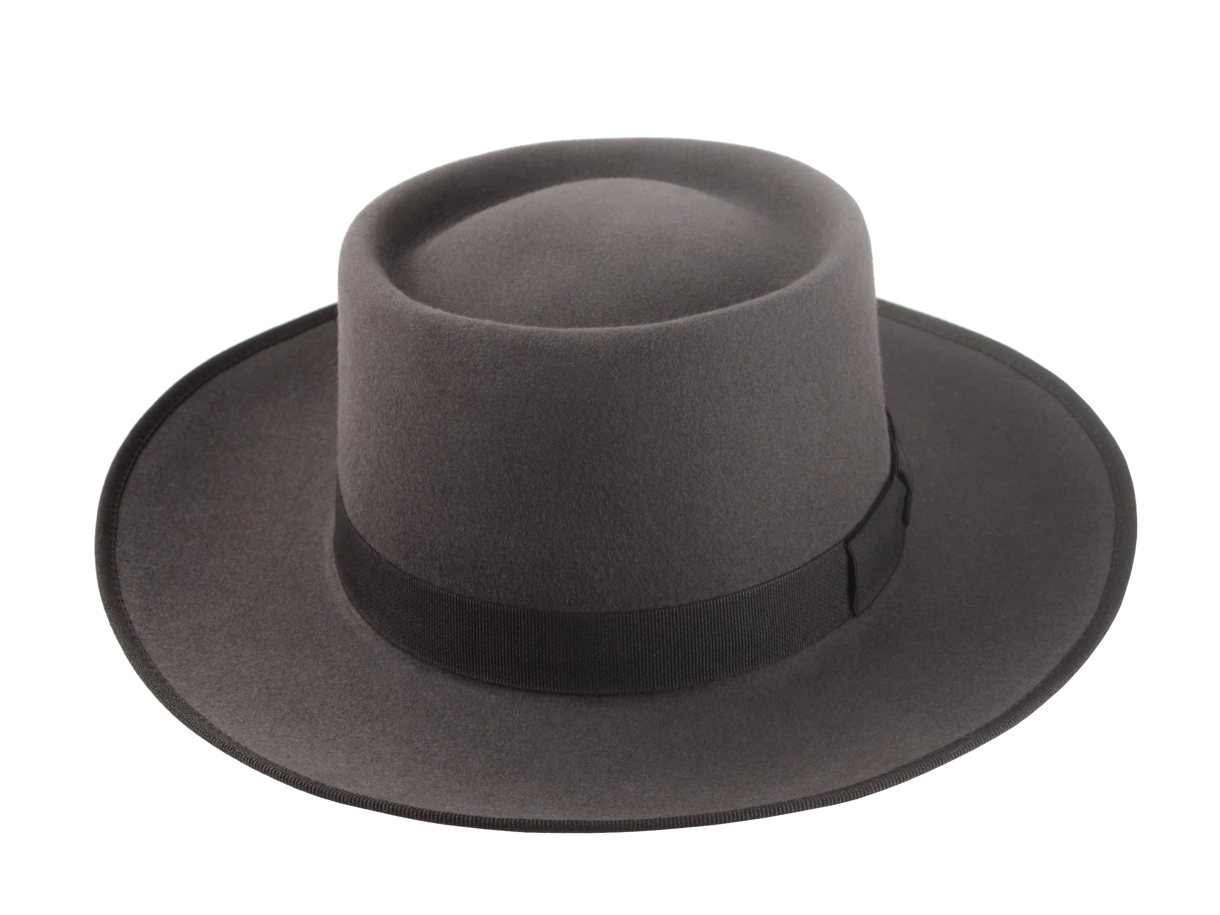 The Oppenheimer: Displaying the hat's perfect symmetry from a front angle | Agnoulita Hats