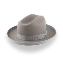 Chapéu Fedora de feltro para homem com ajuste personalizado - The Globetrotter