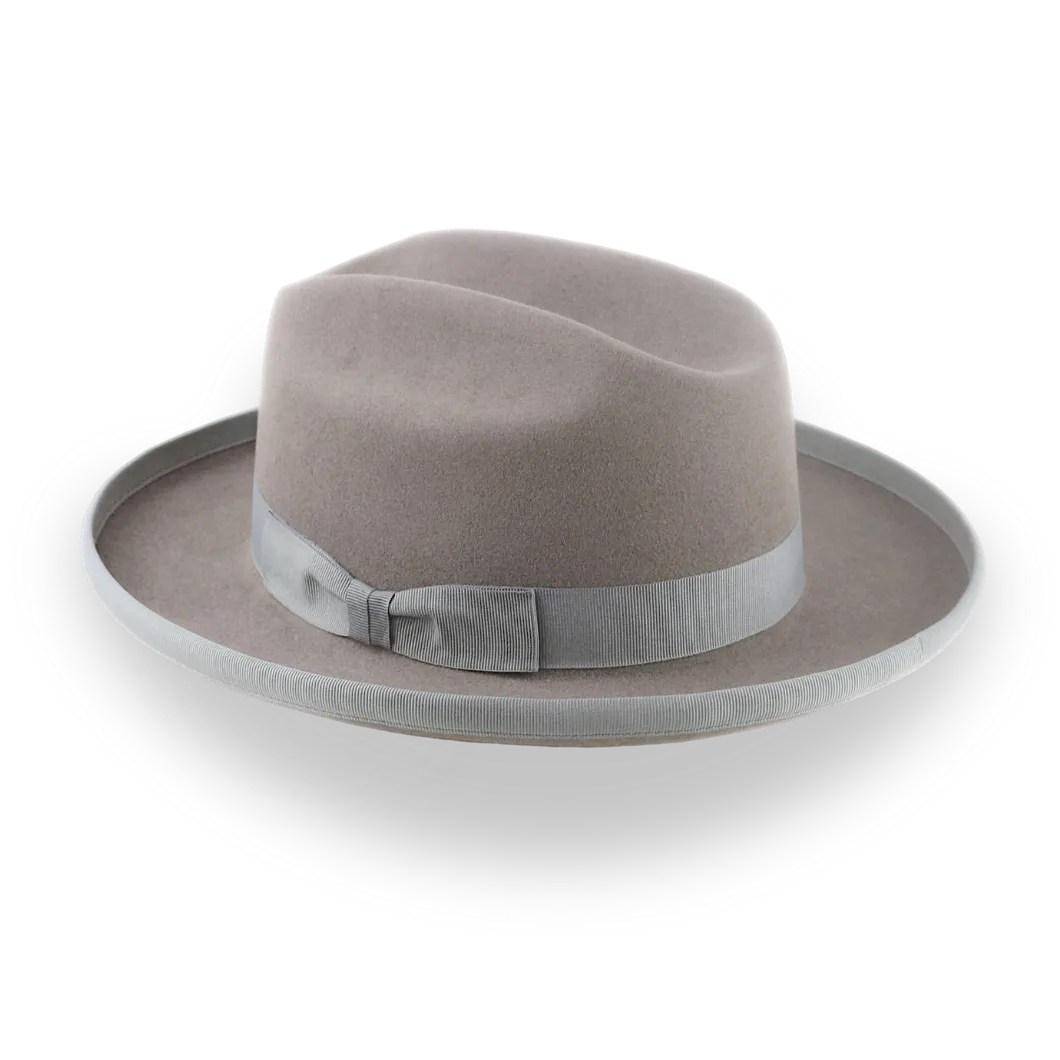 Cattleman Felt Fedora Hat for Men With Custom Fit | The Globetrotter - Agnoulita Hats 3 