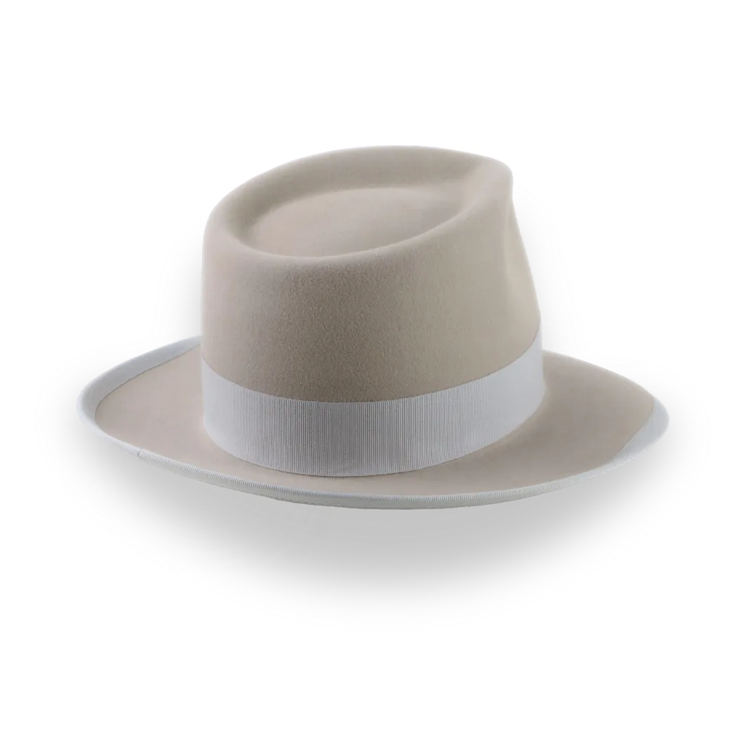 Classic Fedora Hat for Men with 1920s Style | The Pandamator - Agnoulita Hats 4 
