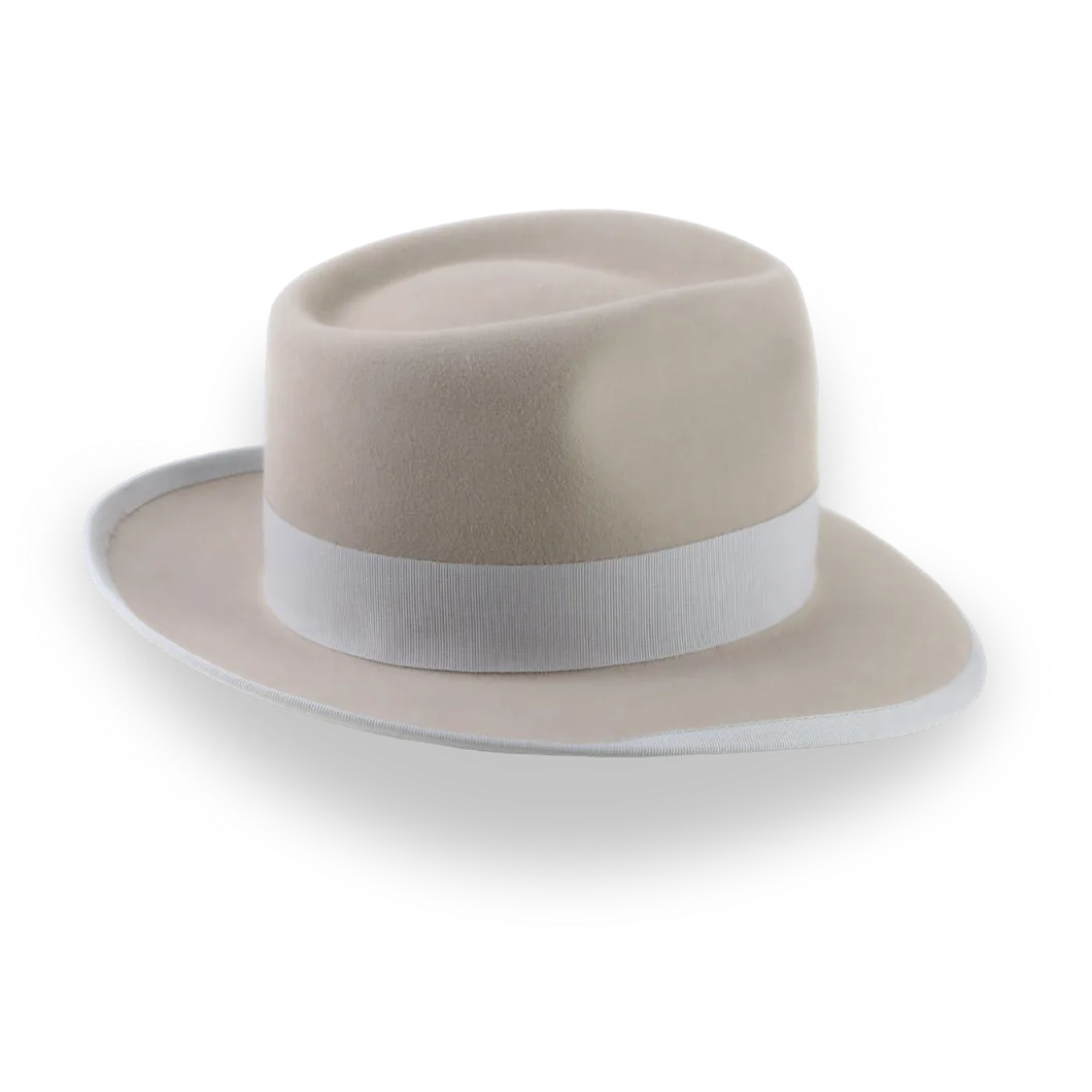 Classic Fedora Hat for Men with 1920s Style | The Pandamator - Agnoulita Hats 5 