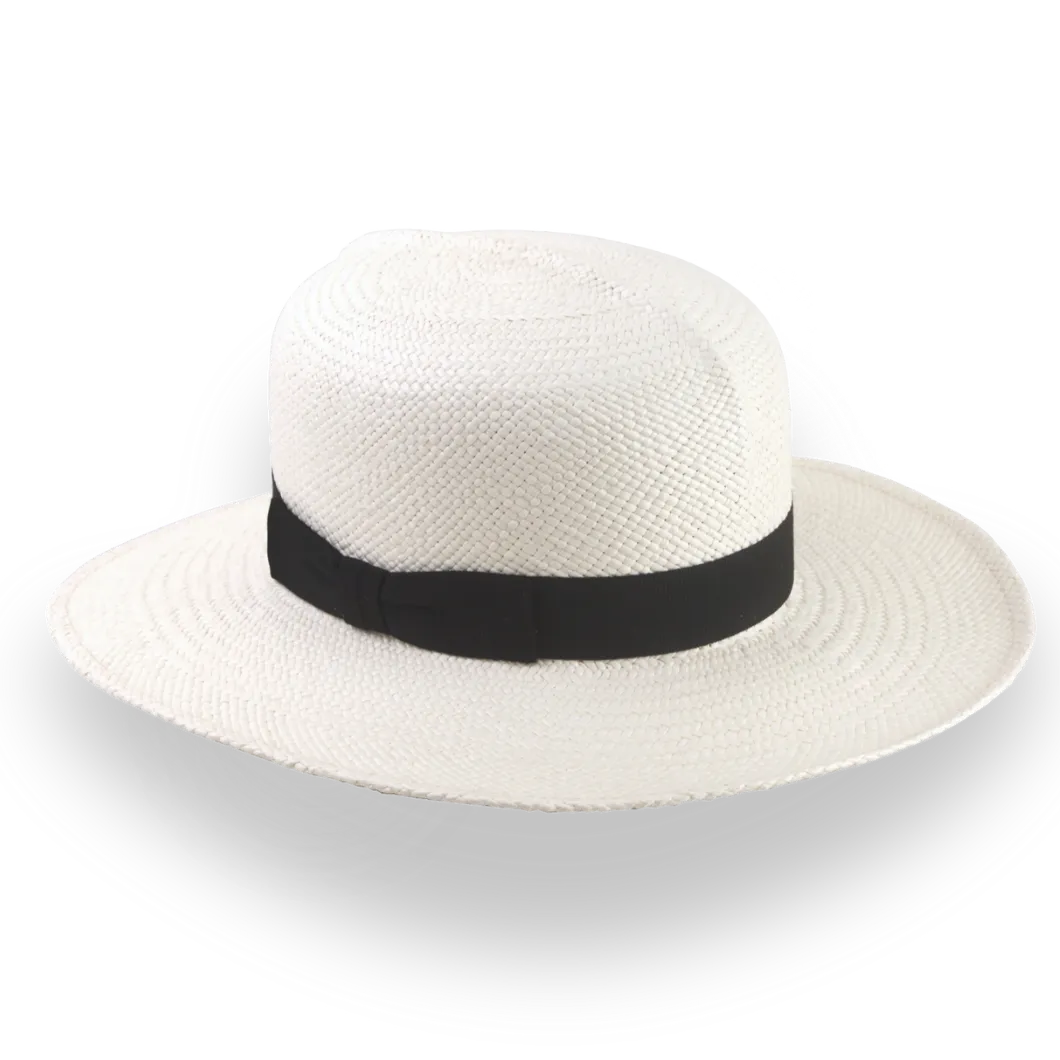 Classic Optimo Style Panama Fedora Hat | The Colonial - Agnoulita Hats 3 
