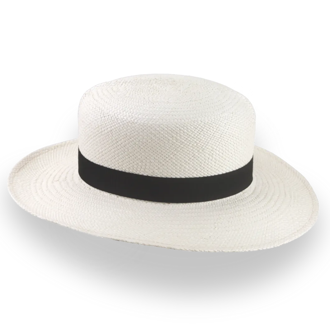 Classic Optimo Style Panama Fedora Hat | The Colonial - Agnoulita Hats 5 