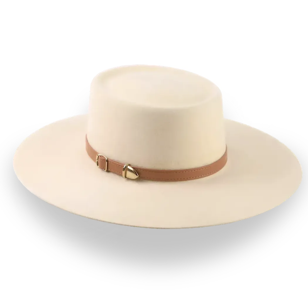Cream Vaquero Cowboy Hat in Durable Fur Felt The Mojave