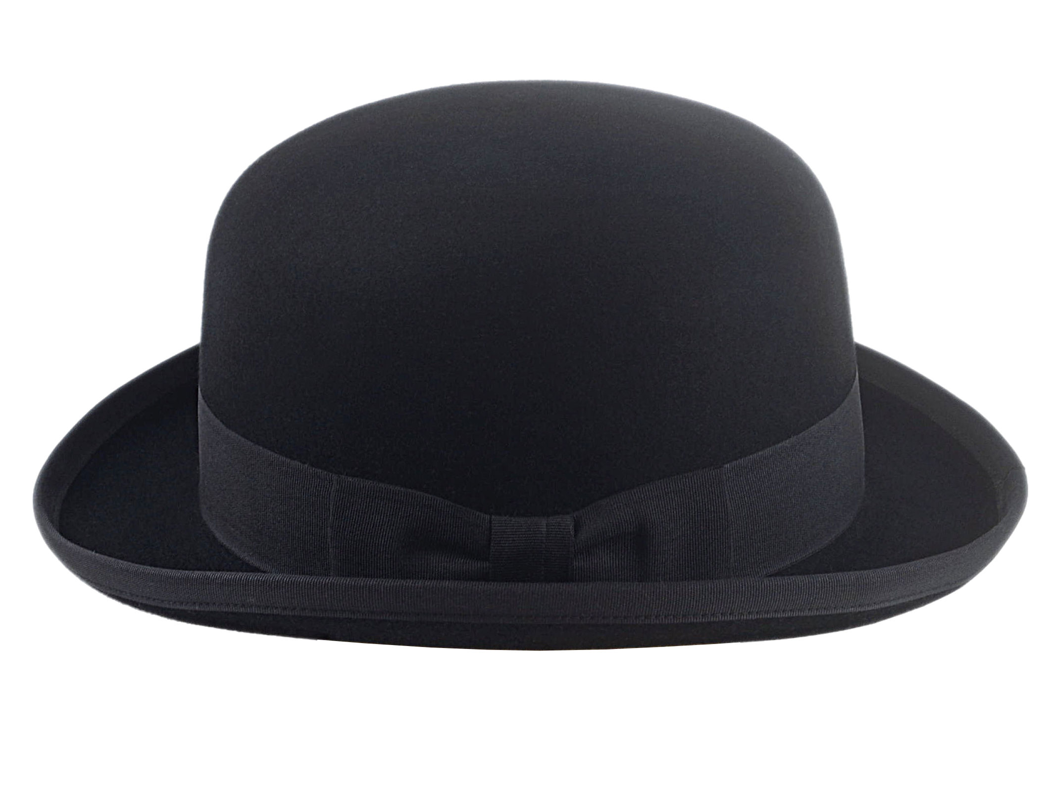 Derby Bowler Hat For Men | The ASCOT | Best Place To Get Custom Hats Agnoulita Hats 2 | Black, Bowler Hat, Rabbit fur felt, Round Crown