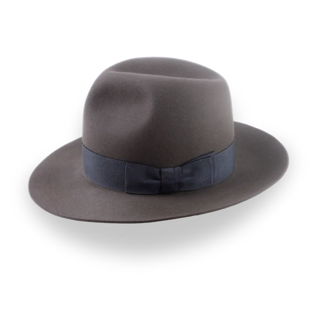Customizable Indiana Jones Fedora in Caribou Grey | The Pulsar - Agnoulita Hats 2 