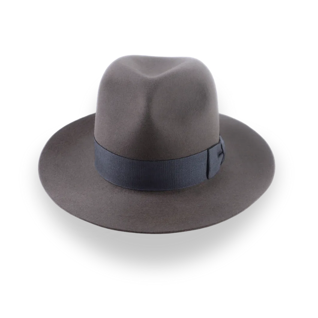 Customizable Indiana Jones Fedora in Caribou Grey | The Pulsar - Agnoulita Hats 6 