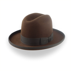 Fedora occidentale da uomo personalizzabile con Crown da mandriano | The Dakota
