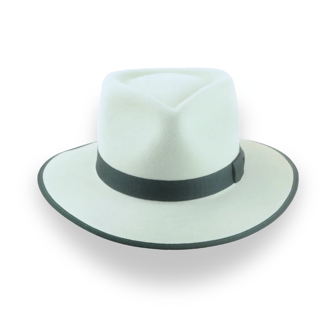 Customizable Mint Green Fedora Hat for Unique Style | The Equinox - Agnoulita Hats 6 